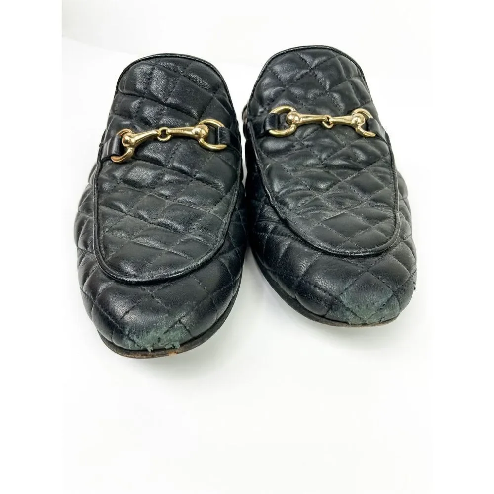 275 Central PALACEQ LEATHER MULE Size 39‎
